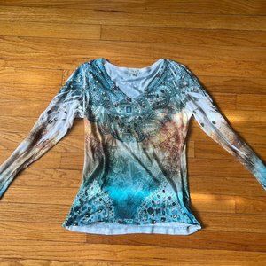 Insane Thrifted Vintage Gymnastics Shirt